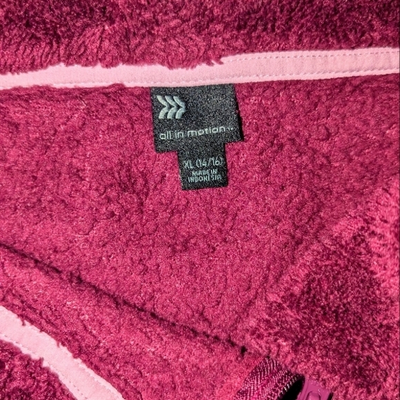 Cat & Jack Purple Plush Turtleneck Sweater - Picture 2 of 2